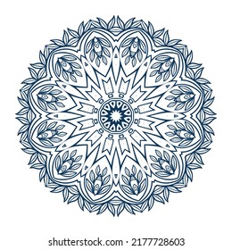 Mandala beauty ornament vector illustration design