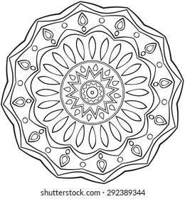 47,602 Simple round mandala Images, Stock Photos & Vectors | Shutterstock