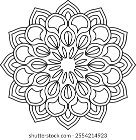 mandala, book, creativity, outline, photography, sketch, women, color image, people, art, paper, short hair, art and craft, art product, adult, zen-like, mature adult, coloring, relaxation