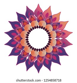 Mandala buddhist symbol