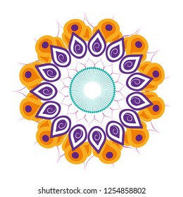 Mandala buddhist symbol