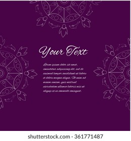 mandala card