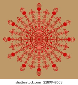 mandala circle pattern vintage decorative pattern indian skin painting tattoo oriental art