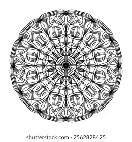 mandala circle pattern vintage decorative pattern indian skin painting tattoo oriental art