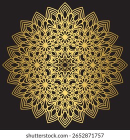 A mandala is a circular design featuring intricate, symmetrical patterns that symbolize harmony, balance, and unity. Often used for meditation and artistic expression