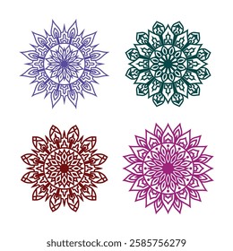 mandala Circular pattern in the form of a mandala   Mehndi style Henna tatoo Ornamental luxury