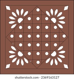 Mandala clay kundan art rangoli indian festival
