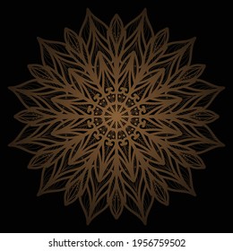 combinación de colores de mandala