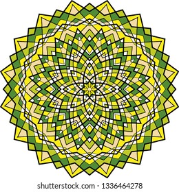 Mandala color pattern doodles sketch good mood