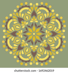 Mandala color pattern doodles sketch good mood