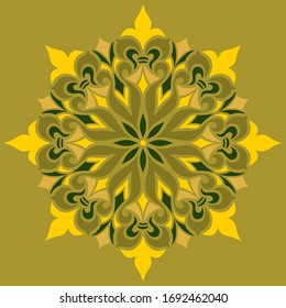 Mandala color pattern doodles sketch good mood