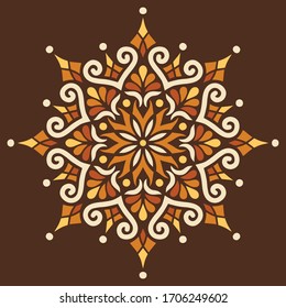 Mandala color pattern doodles sketch good mood