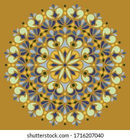 Mandala color pattern doodles sketch good mood