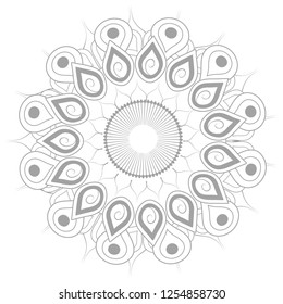Mandala colorful background