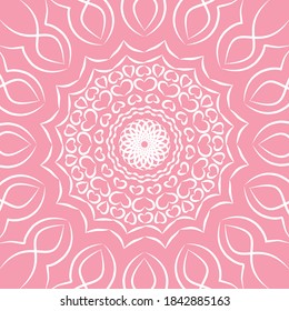 mandala colorful vintage art, ancient Indian vedic background design, old painting texture with multiple mathematical shapes. Floral pattern, illustration