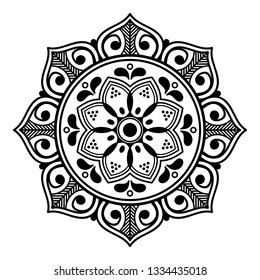 Mandala for coloring book