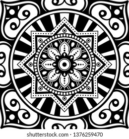 Mandala for coloring book