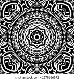 Mandala for coloring book