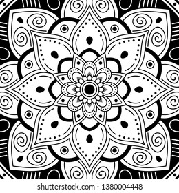 Mandala for coloring book