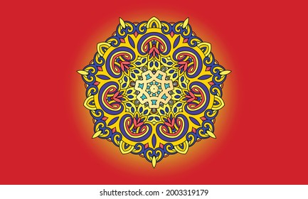 mandala coloring book for kids . mandala coloring book.