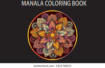 mandala coloring book for kids.mandala coloring book