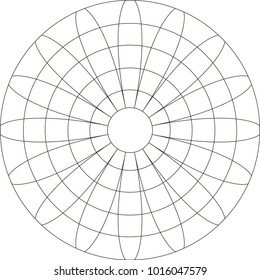 Mandala. Farbige Buchseite. Dekorative Elemente.