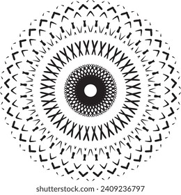 Mandala Coloring book Page design. Simple Mandala coloring design for beginners, seniors and children. Mehndi flower pattern for Henna drawing and tatto. flower, leaves, circle, doodle style, tattoo, 