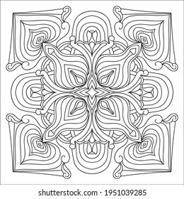 Mandala  Coloring Book