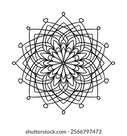  Mandala Coloring Design ,Tattoo Inspiration – A Beautiful Fusion of Art and Spirituality