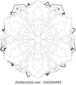Mandala coloring designs for adults