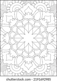 Mandala Coloring Page. Coloring Page. Mandala