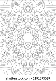 Mandala Coloring Page. Coloring Page. Mandala