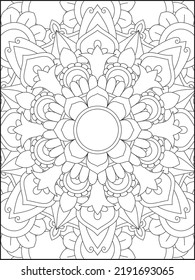 Mandala Coloring Page. Coloring Page. Mandala