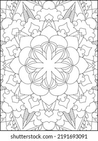 Mandala Coloring Page. Coloring Page. Mandala