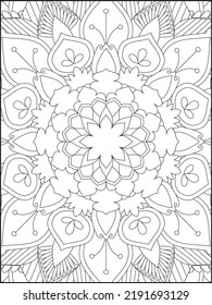 Mandala Coloring Page. Coloring Page. Mandala