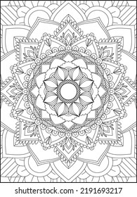 Mandala Coloring Page. Coloring Page. Mandala