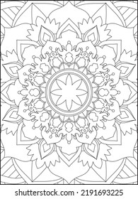 Mandala Coloring Page. Coloring Page. Mandala