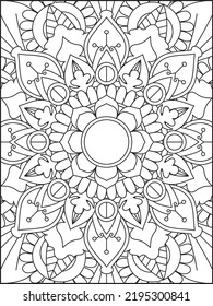 Mandala Coloring Page. Coloring Page