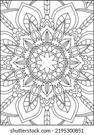 Mandala Coloring Page. Coloring Page