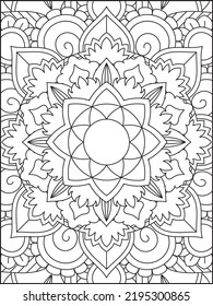 Mandala Coloring Page. Coloring Page