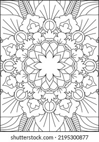 Mandala Coloring Page. Coloring Page