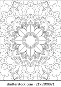 Mandala Coloring Page. Coloring Page