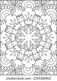 Mandala Coloring Page. Coloring Page