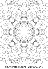 Mandala Coloring Page.  Coloring Page