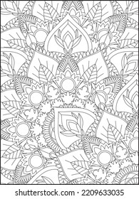 Mandala Coloring Page. Mandala. Coloring Page