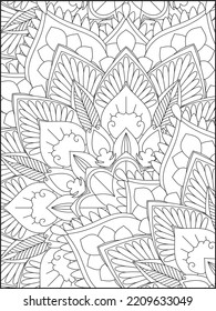 Mandala Coloring Page. Mandala. Coloring Page
