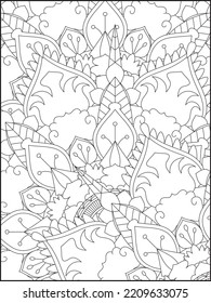 Mandala Coloring Page. Mandala. Coloring Page