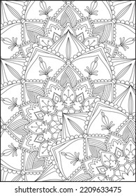 Mandala Coloring Page. Mandala. Coloring Page
