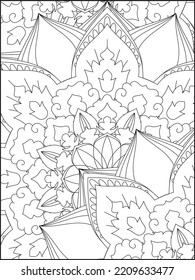 Mandala Coloring Page. Mandala. Coloring Page