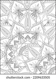 Mandala Coloring Page. Mandala. Coloring Page